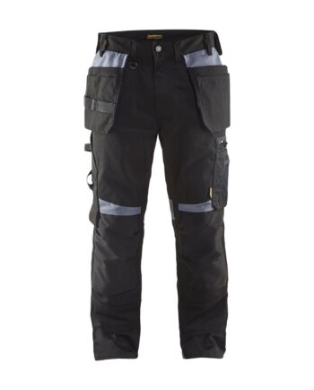 BlÅklder 1555 Håndværker Buks Sort Grå Herre Sort Grå C44 Bukser Baglomme BlÅklder - BlÅklÄder Jeans  - 7330509590966