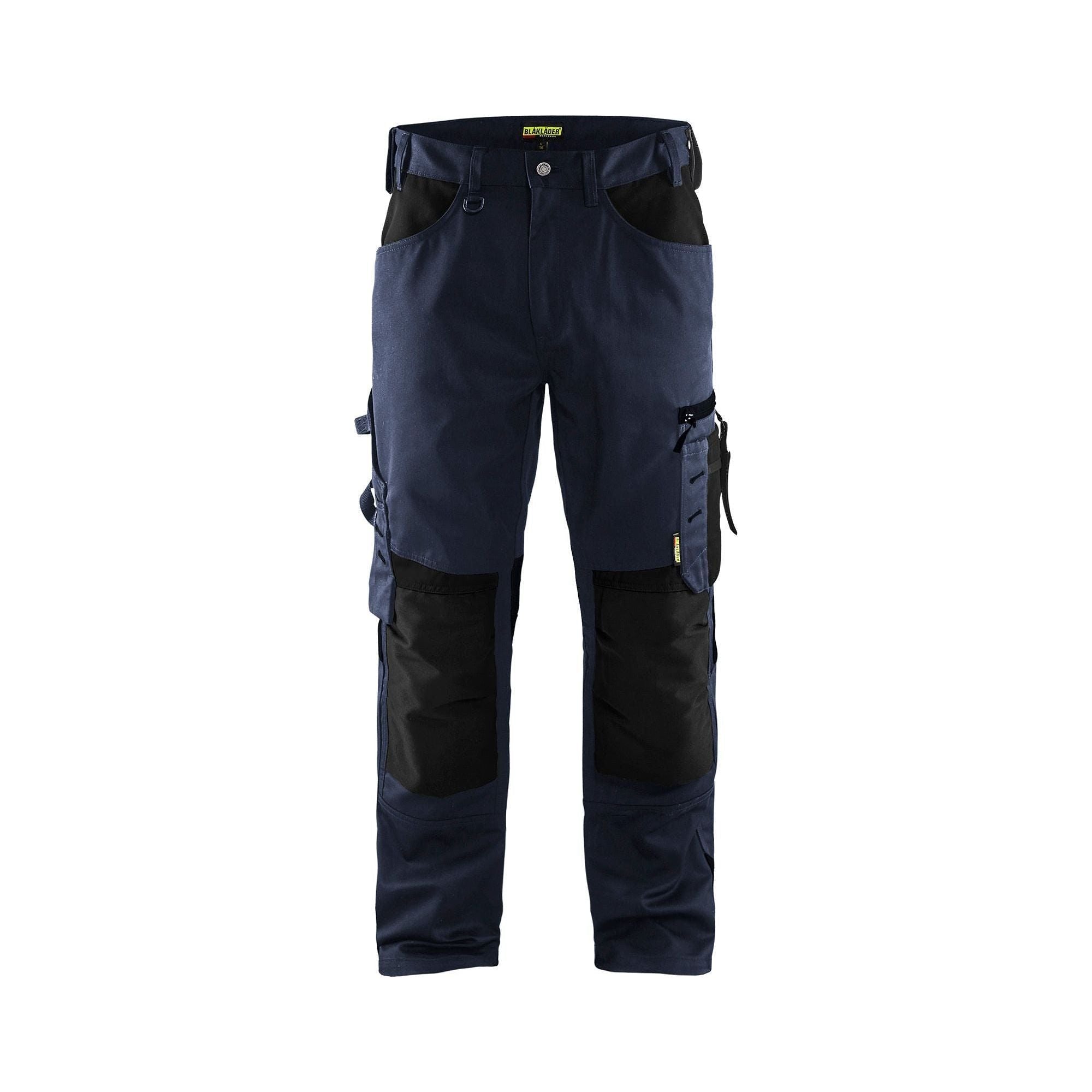Sort BlÅklder 1556 Håndværker Buks Mørk Marineblå Herre Mørk Marineblå C44 Bukser Baglomme BlÅklder - BlÅklÄder Jeans - 7330509764534