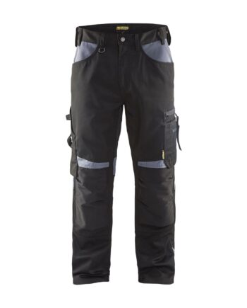 BlÅklder 1556 Håndværker Buks Sort Grå Herre Sort Grå C44 Bukser Baglomme BlÅklder - BlÅklÄder Jeans  - 7330509594643