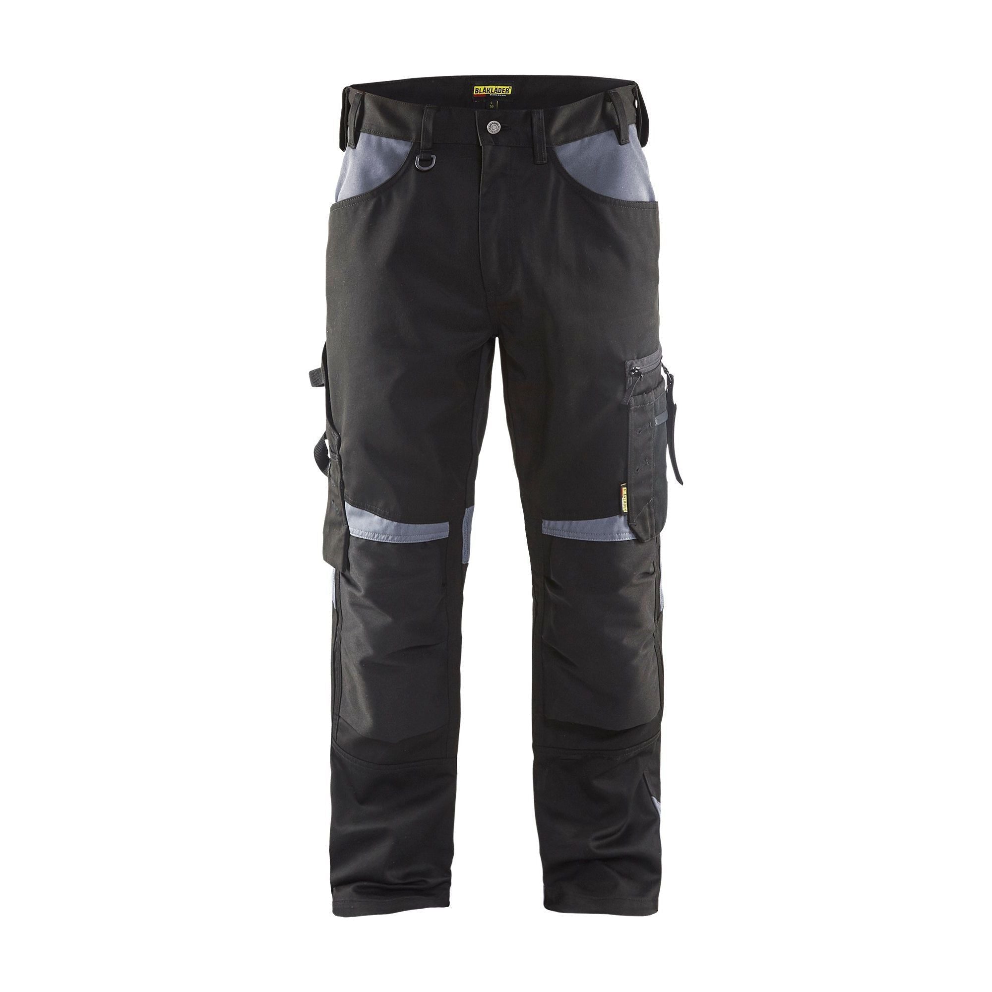 BlÅklder 1556 Håndværker Buks Sort Grå Herre Sort Grå C44 Bukser Baglomme BlÅklder - BlÅklÄder Jeans - 7330509594643