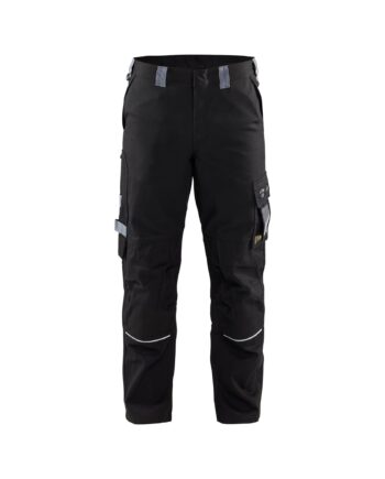 BlÅklder 1561 Brandhæmmende Buks Herre Sort Grå C44 Bukser Arbejdstøj Baglomme - BlÅklÄder Jeans  - 7330509546697