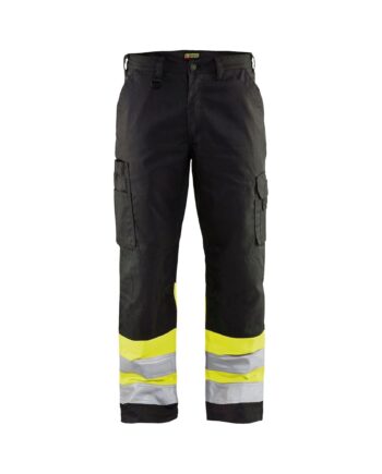 BlÅklder 1564 High Vis Buks Sort High Vis Gul Herre Sort High Vis Gul C44 Bukser Baglomme Bukser - BlÅklÄder Jeans  - 7330509401781