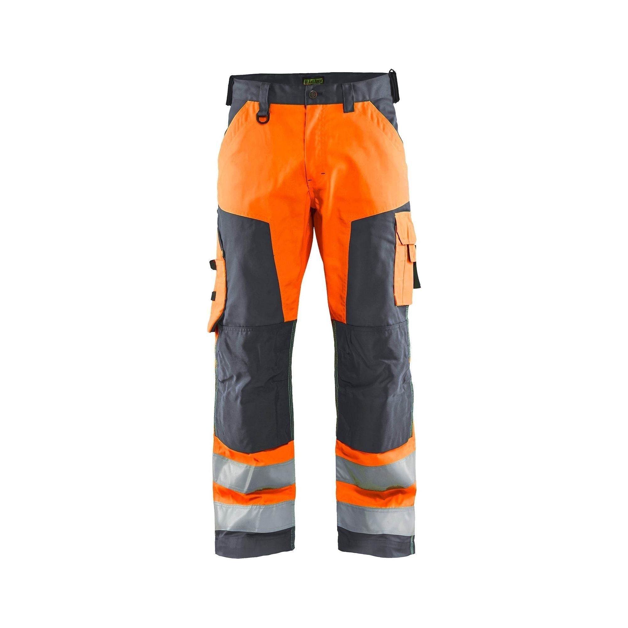BlÅklder 1566 High Vis Buks High Vis Orange Mellemgrå Herre High Vis Orange Mellemgrå C44 Bukser Baglomme Bukser - BlÅklÄder Jeans - 7330509746837