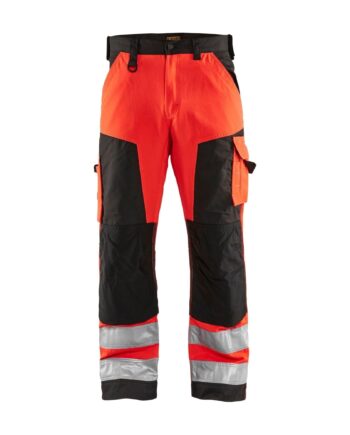 Sort BlÅklder 1566 High Vis Buks High Vis Rød Herre High Vis Rød C44 Bukser Baglomme Bukser - BlÅklÄder Jeans  - 7330509413678