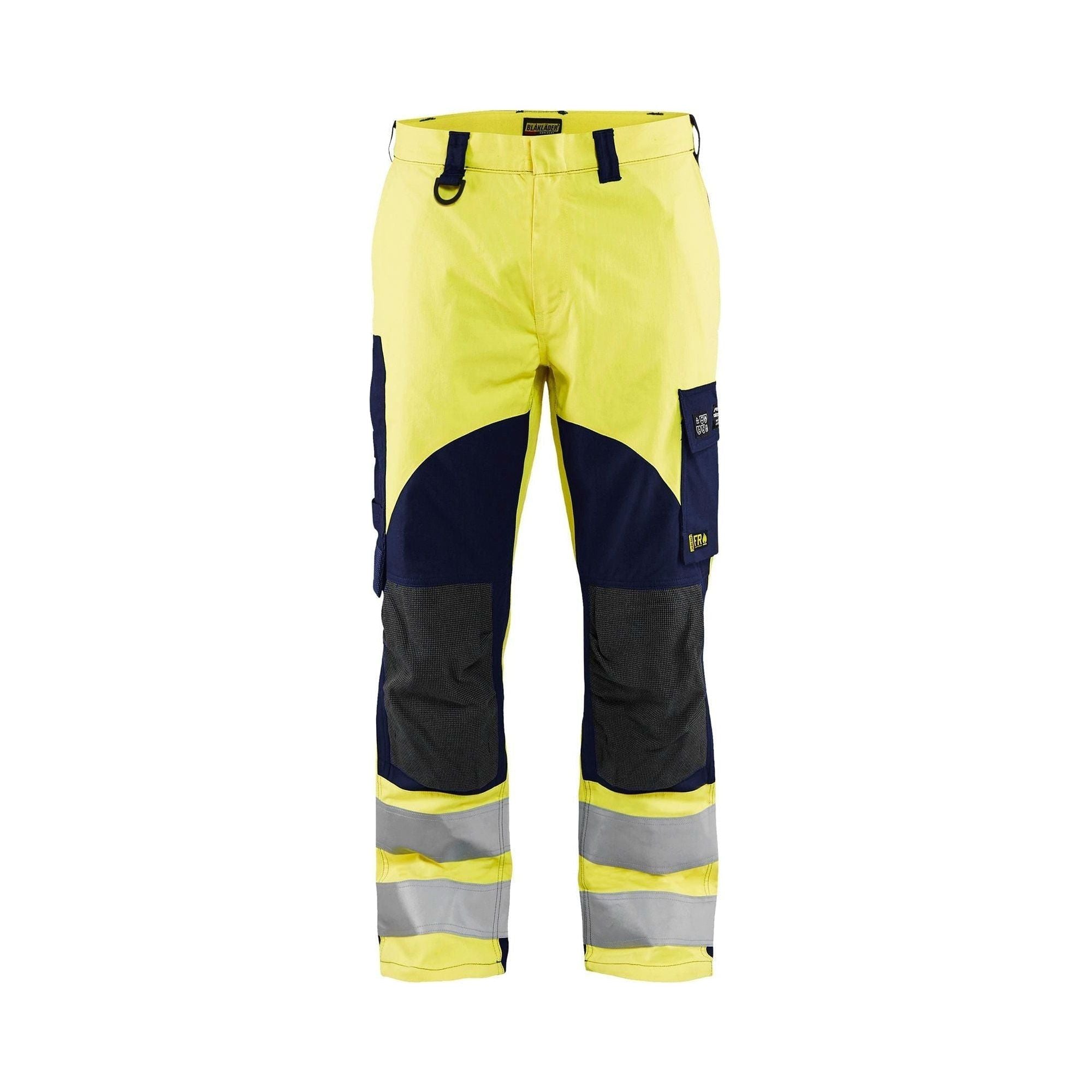 BlÅklder 1588 Multinorm Flammehæmmende Buks Inherent High Vis Gul Marineblå Herre High Vis Gul Marineblå C146 Bukser Antiflame Atpv - BlÅklÄder Jeans - 7330509623725