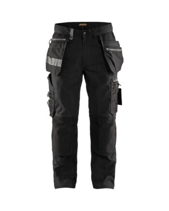 Sort BlÅklder 1590 Håndværker Buks Med Stretch Herre C44 Bukser Baglomme Bukser - BlÅklÄder Jeans  - 7330509621929