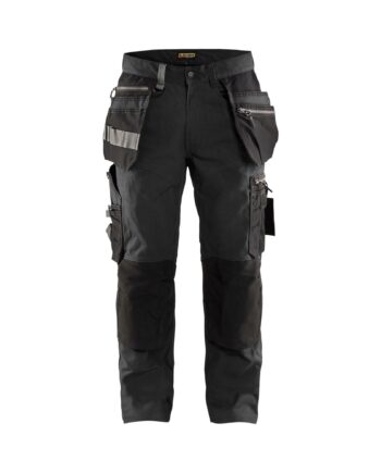 Sort BlÅklder 1590 Håndværker Buks Med Stretch Herre Mørk Grå C44 Bukser Baglomme Bukser - BlÅklÄder Jeans  - 7330509743119