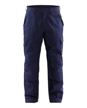 BlÅklder 1724 Brandhæmmende Arbejdsbukser Herre Marineblå C44 Bukser Arbejdstøj Baglomme - BlÅklÄder Jeans  - 7330509552247