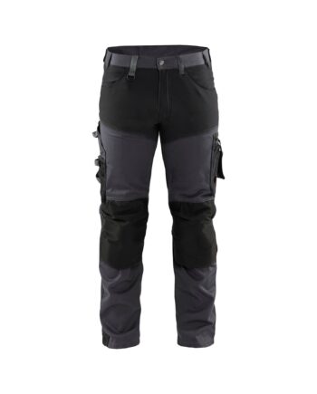 Sort BlÅklder 1799 Håndværker Buks Med Stretch Herre Mellemgrå C44 Bukser Baglomme Bukser - BlÅklÄder Jeans  - 7330509862490