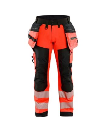 Sort BlÅklder 1820 High Vis Softshell Buks High Vis Rød Herre High Vis Rød C44 Softshell Bukser Arbejdstøj BlÅklder - BlÅklÄder Jeans  - 7330509873540