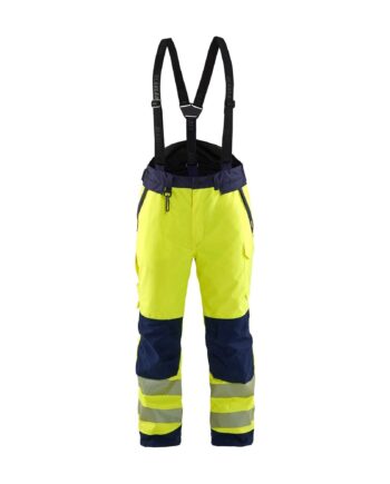 BlÅklder 1875 High Vis Vinter Buks Herre High Vis Gul Marineblå Bukser Baglomme BlÅklder - BlÅklÄder Jeans  - 7330509860588