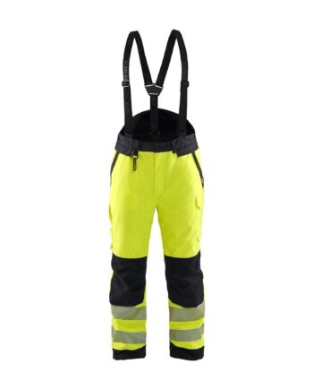 Sort BlÅklder 1875 High Vis Vinter Buks Herre High Vis Gul Bukser Baglomme BlÅklder - BlÅklÄder Jeans  - 7330509860823