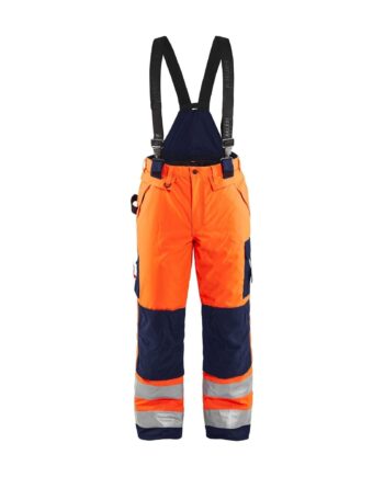 BlÅklder 1885 High Vis Vinter Buks High Vis Orange Marineblå Herre High Vis Orange Marineblå C146 Bukser BlÅklder Dame - BlÅklÄder Jeans  - 7330509376027