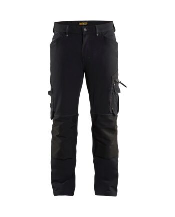 Sort BlÅklder 1989 Håndværker Buks Vejs Stretch X1900 Herre C44 Bukser Baglomme Bukser - BlÅklÄder Jeans  - 7330509697757