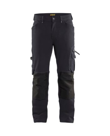 Sort BlÅklder 1989 Håndværker Buks Vejs Stretch X1900 Herre Mørk Grå C44 Bukser Baglomme Bukser - BlÅklÄder Jeans  - 7330509697740