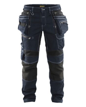 Sort BlÅklder 1990 Håndværker Buks Stretch X1900 Herre Marineblå C44 Bukser Baglomme BlÅklder - BlÅklÄder Jeans  - 7330509531839