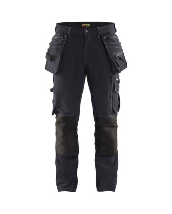 Sort BlÅklder 1998 Håndværker Buks Vejs Stretch X1900 Herre Mørk Grå C44 Bukser Baglomme BlÅklder - BlÅklÄder Jeans  - 7330509697726
