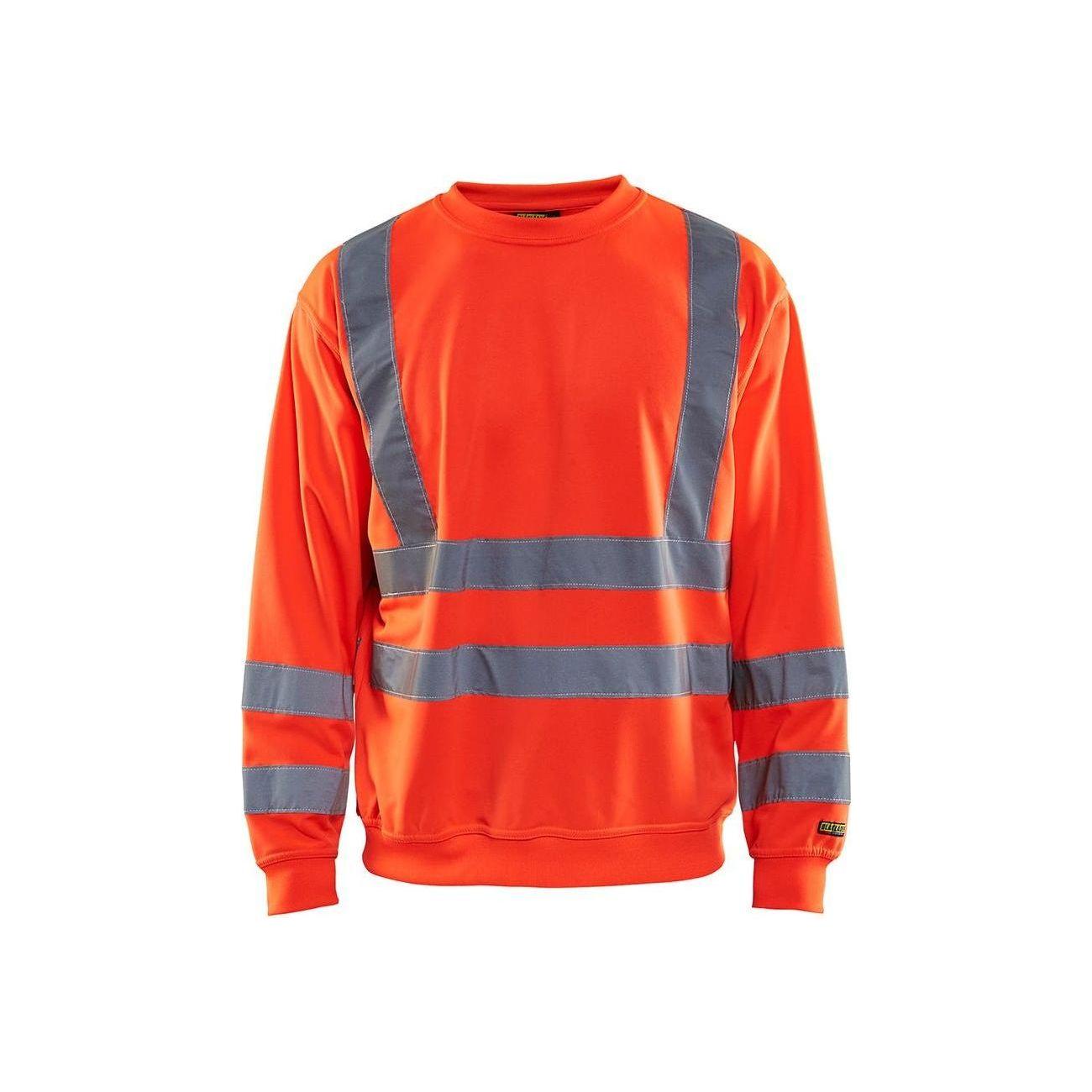 BlÅklder 3341 High Vis Sweatee Shirt Herre High Vis Rød Xxs Sweatee Shirt BlÅklder Iso 20471 Klasse - BlÅklÄder Shirt - 7330509429518