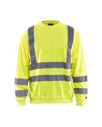 BlÅklder 3341 High Vis Sweatee Shirt Herre High Vis Gul Sweatee Shirt BlÅklder Iso 20471 Klasse - BlÅklÄder Shirt  - 7330509313299