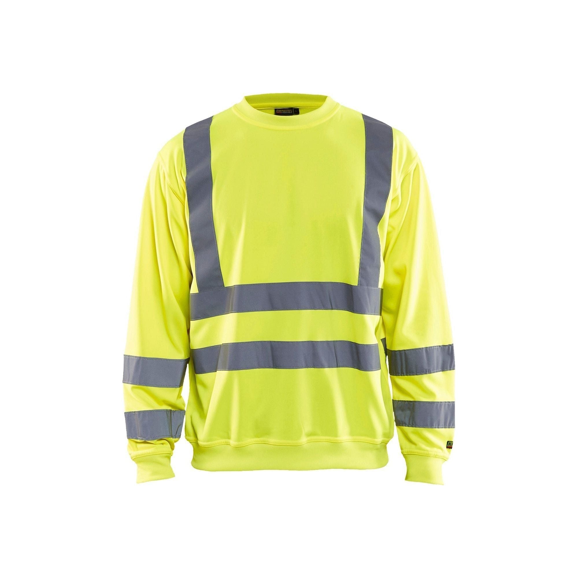 BlÅklder 3341 High Vis Sweatee Shirt Herre High Vis Gul Sweatee Shirt BlÅklder Iso 20471 Klasse - BlÅklÄder Shirt - 7330509313299