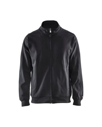Sort BlÅklder 3349 Sweatee Shirt Full Zip Herre Sweatee Shirt BlÅklder Herre - BlÅklÄder Shirt  - 7330509320068