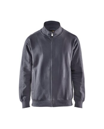 BlÅklder 3349 Sweatee Shirt Full Zip Herre Grå Sweatee Shirt BlÅklder Herre - BlÅklÄder Shirt  - 7330509319994