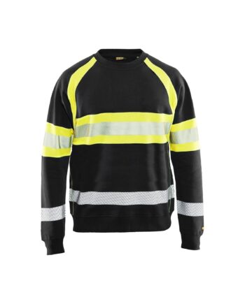 BlÅklder 3359 High Vis Sweatee Shirt Herre Sort High Vis Gul Sweatee Shirt BlÅklder Discount - BlÅklÄder Shirt  - 7330509467268