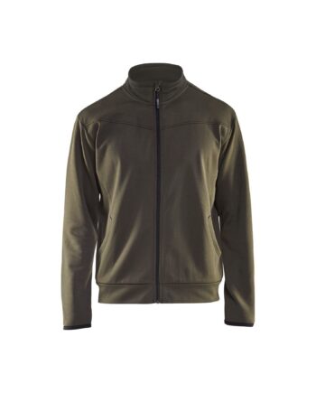Sort BlÅklder 3362 Sweatee Shirt Full Zip Herre Olivengrøn Sweatee Shirt BlÅklder Discount - BlÅklÄder Shirt  - 7330509550601