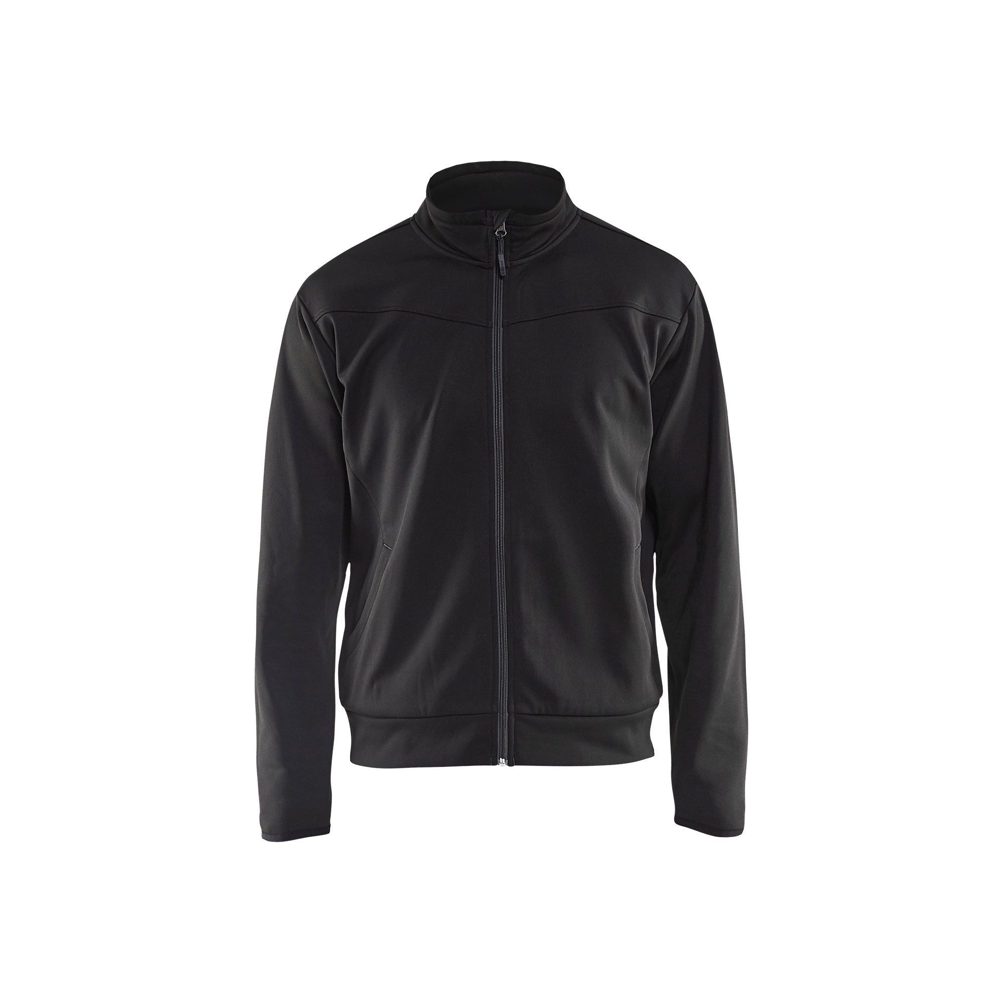 BlÅklder 3362 Sweatee Shirt Full Zip Herre Sort Mørk Grå Sweatee Shirt BlÅklder Discount - BlÅklÄder Shirt - 7330509556009