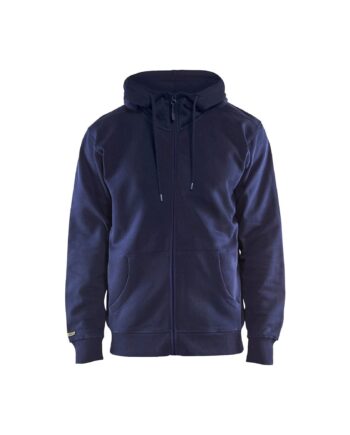 BlÅklder 3366 Hættetrøje Full Zip Herre Marineblå Sweatee Shirt BlÅklder Discount - BlÅklÄder Shirt  - 7330509389096
