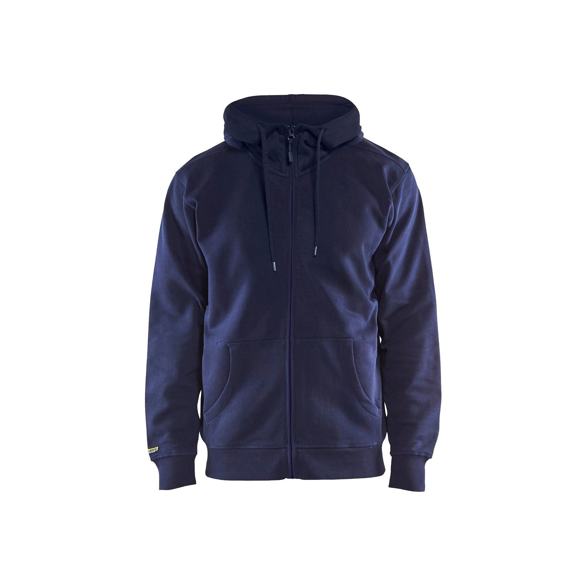BlÅklder 3366 Hættetrøje Full Zip Herre Marineblå Sweatee Shirt BlÅklder Discount - BlÅklÄder Shirt - 7330509389096