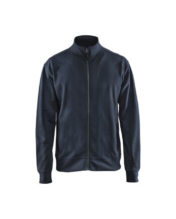 BlÅklder 3371 Sweatee Shirt Full Zip Herre Mørk Marineblå Sweatee Shirt BlÅklder Discount - BlÅklÄder Shirt  - 7330509605011