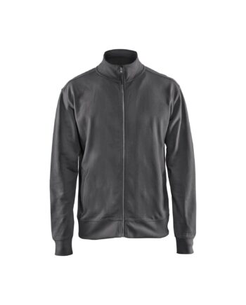 BlÅklder 3371 Sweatee Shirt Full Zip Herre Mørk Grå Sweatee Shirt BlÅklder Discount - BlÅklÄder Shirt  - 7330509605097