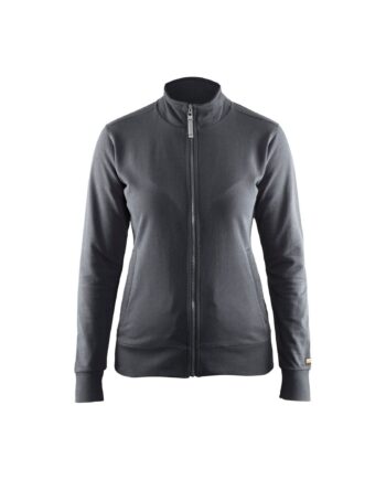 BlÅklder 3372 Dame Sweatee Shirt Full Zip Mørk Grå Sweatee Shirt BlÅklder Discount - BlÅklÄder Shirt  - 7330509587874
