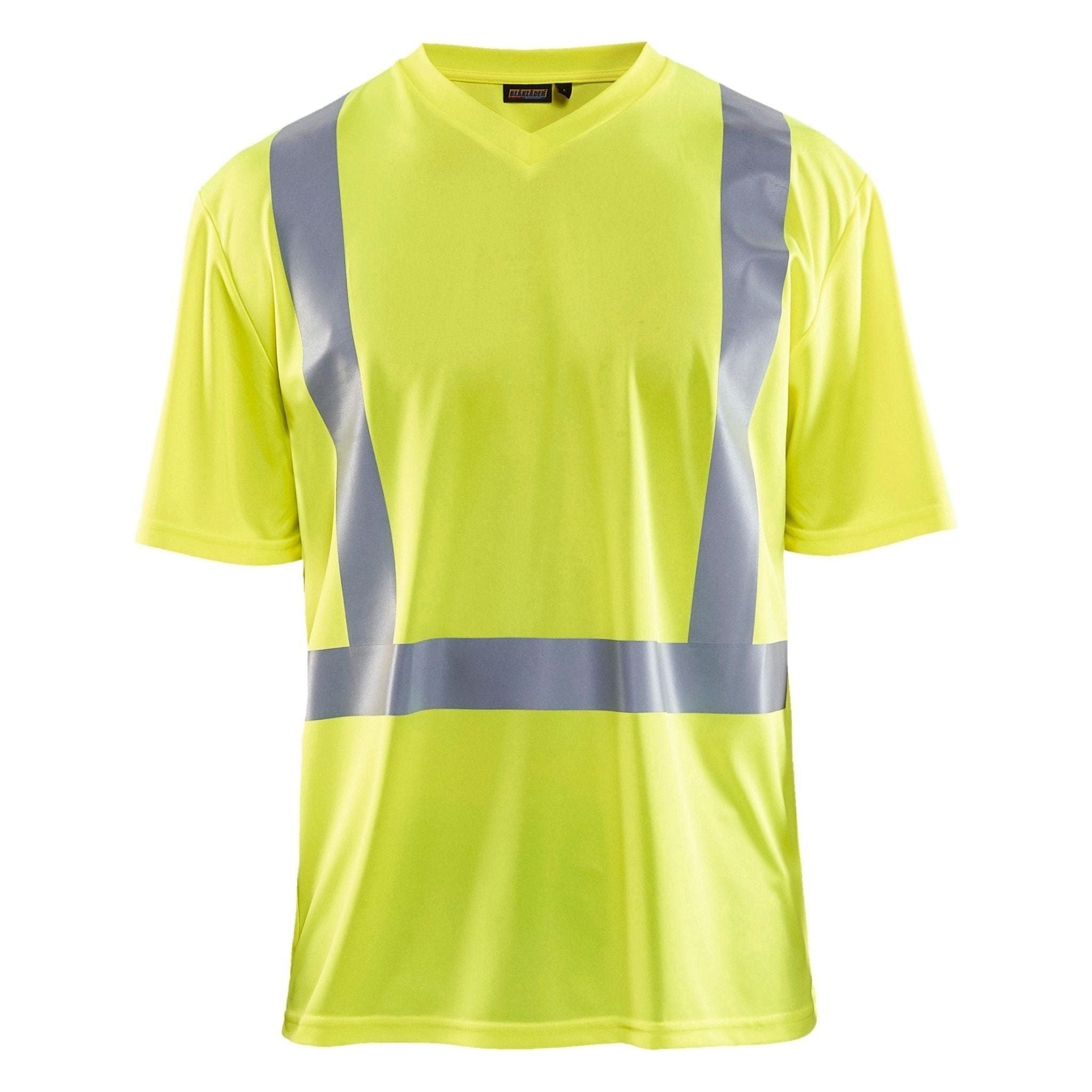 BlÅklder 3382 High Vis Shirt Herre High Vis Gul Shirts BlÅklder 13758 Upf - BlÅklÄder Shirt - 7330509379783