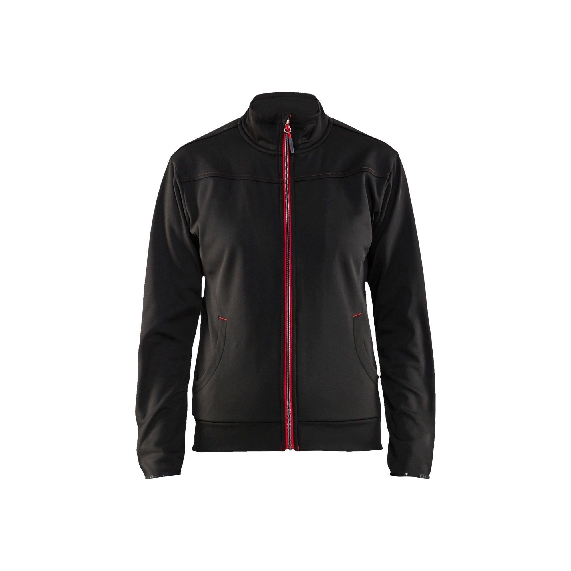 BlÅklder 3394 Dame Sweatee Shirt Full Zip Sort Rød Sweatee Shirt BlÅklder Discount - BlÅklÄder Shirt - 7330509648162