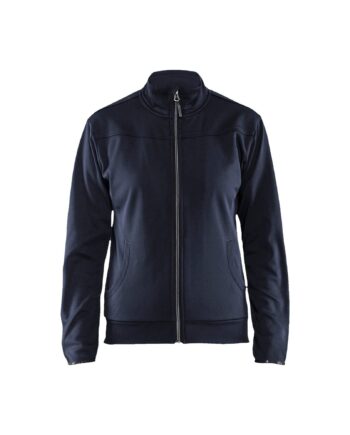 Sort BlÅklder 3394 Dame Sweatee Shirt Full Zip Mørk Marineblå Sweatee Shirt BlÅklder Discount - BlÅklÄder Shirt  - 7330509648025