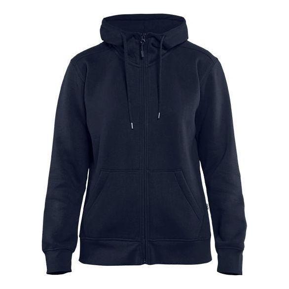 BlÅklder 3395 Dame Hættetrøje Full Zip Marineblå Sweatee Shirt BlÅklder Discount - BlÅklÄder Shirt - 7330509542804