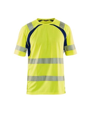 BlÅklder 3397 High Vis Shirt Herre High Vis Gul Marineblå Shirts BlÅklder 13758 Upf - BlÅklÄder Shirt  - 7330509655139