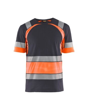 BlÅklder 3421 High Vis Shirt Herre Mellemgrå High Vis Orange Shirts BlÅklder Discount - BlÅklÄder Shirt  - 7330509815427