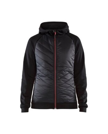 BlÅklder 3464 Dame Hybrid Sweatee Shirt Sort Rød Sweatee Shirt BlÅklder Discount - BlÅklÄder Shirt  - 7330509727133