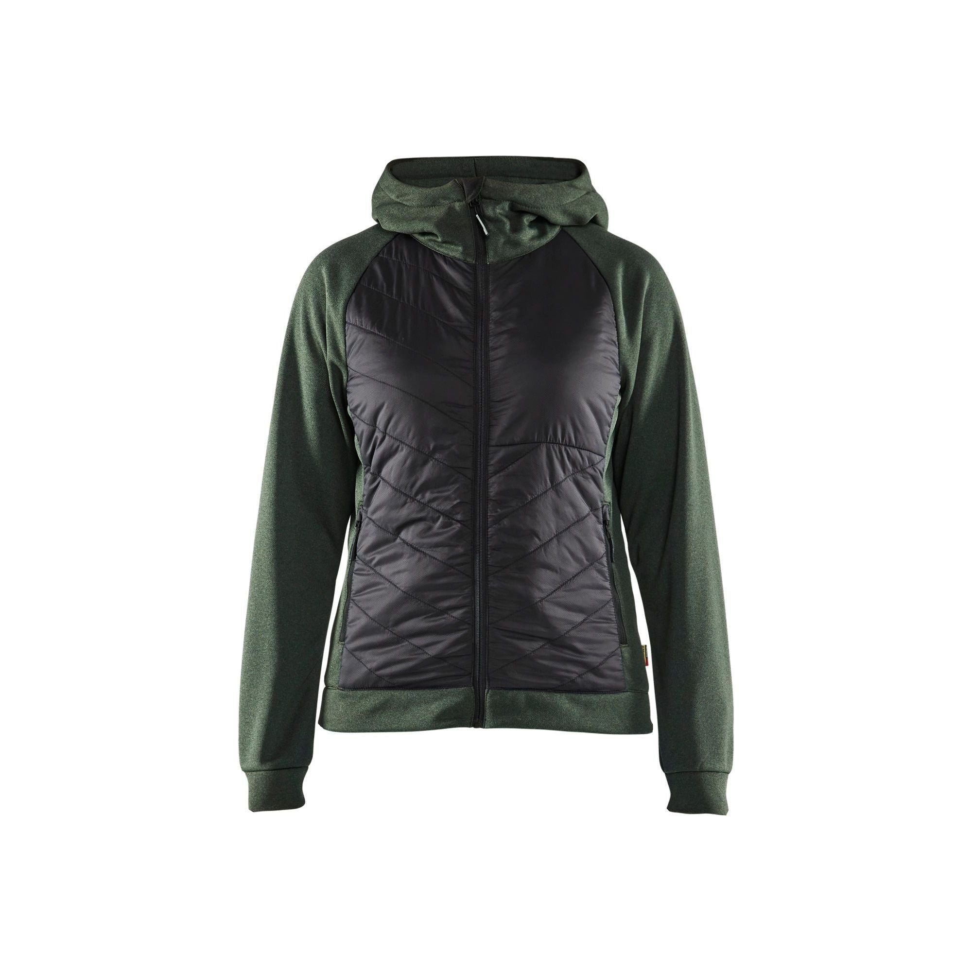 Sort BlÅklder 3464 Dame Hydrid Sweatee Shirt Efterårsgrøn Sweatee Shirt BlÅklder Discount - BlÅklÄder Shirt - 7330509892688