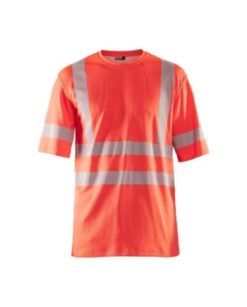 BlÅklder 3522 High Vis Shirt Herre High Vis Rød Shirts BlÅklder Iso 20471 Klasse - BlÅklÄder Shirt  - 7330509849958