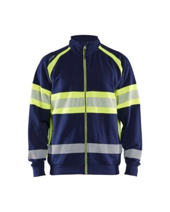 BlÅklder 3551 High Vis Sweatee Shirt Herre Marineblå High Vis Gul Sweatee Shirt BlÅklder Iso 20471 Klasse - BlÅklÄder Shirt  - 7330509838631