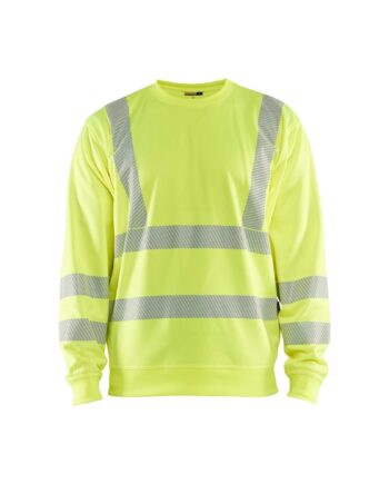 BlÅklder 3562 High Vis Sweatee Shirt Herre High Vis Gul Sweatee Shirt BlÅklder Iso 20471 Klasse - BlÅklÄder Shirt  - 7330509831977