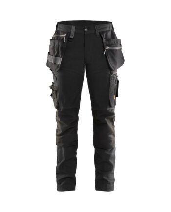 Sort BlÅklder 7115 Dame Håndværker Buks Med Stretch C32 Bukser BlÅklder Discount - BlÅklÄder Jeans  - 7330509800805