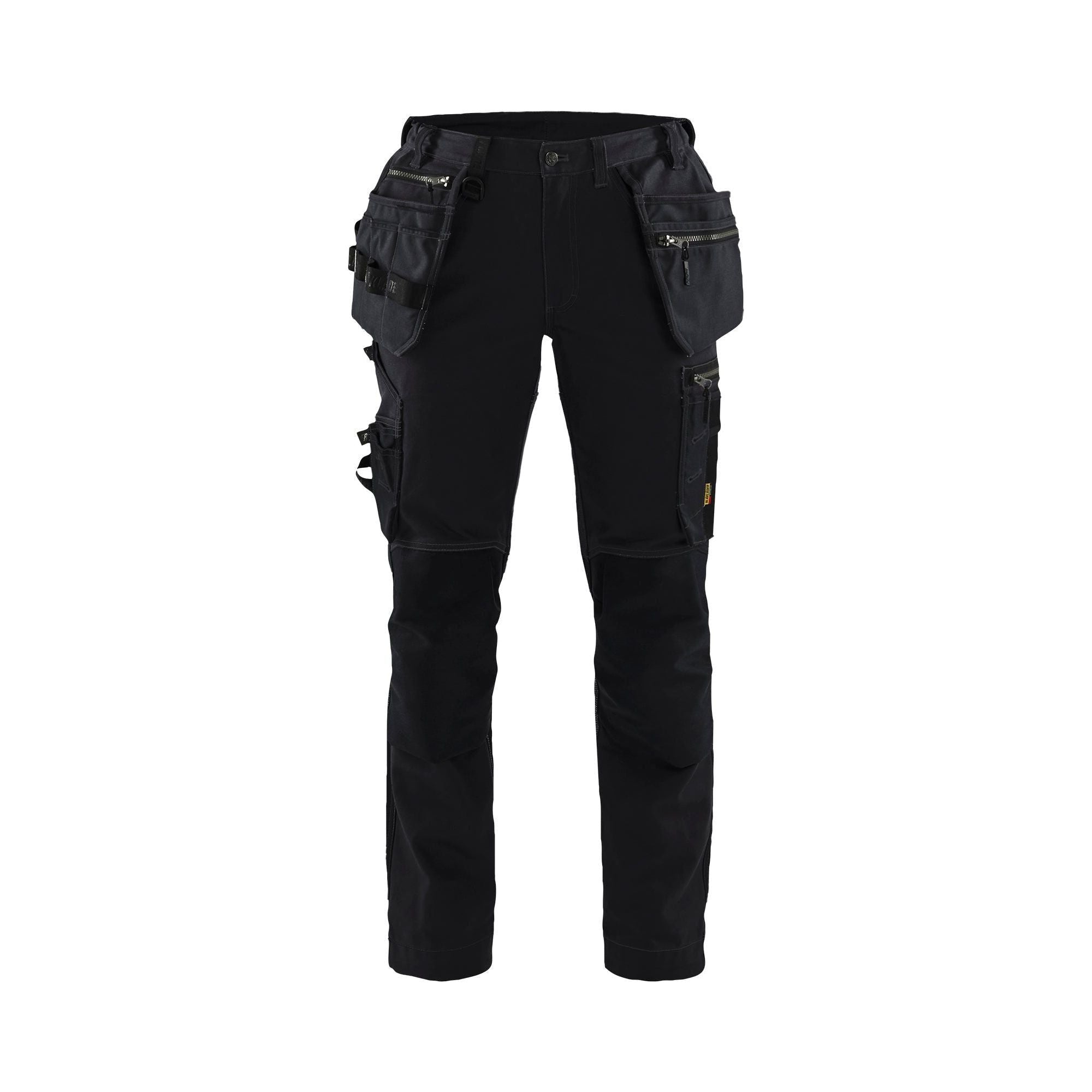 Sort BlÅklder 7130 Dame Håndværker Buks Med Stretch C32 Bukser BlÅklder Discount - BlÅklÄder Jeans - 7330509868065