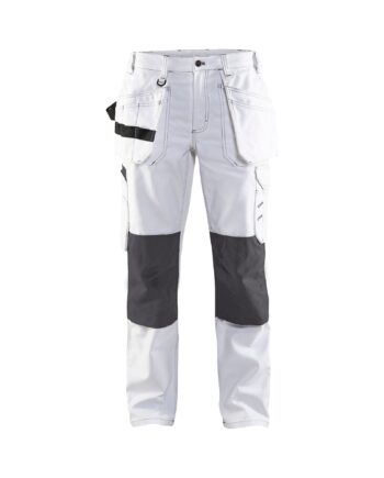 Hvid BlÅklder 7131 Buks Dame Mørk Grå C34 Bukser Arbejdstøj Beklædning - BlÅklÄder Jeans  - 7330509843499