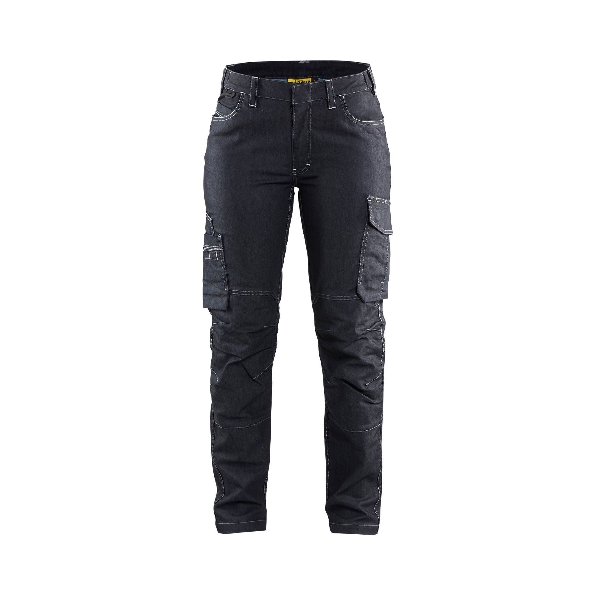 BlÅklder 7140 Service Buks Denim Stretch Dame Marineblå C30 Bukser Arbejdstøj Beklædning - BlÅklÄder Jeans - 7330509684375