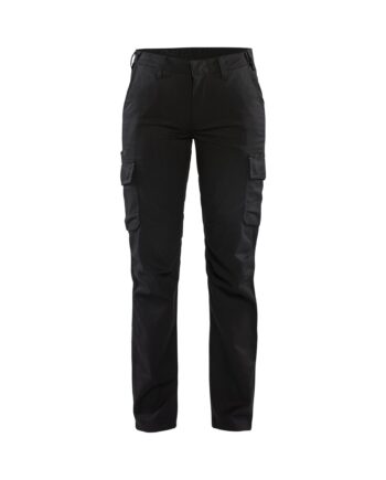 Sort BlÅklder 7144 Dame Industri Buks Stretch C32 Bukser BlÅklder Discount - BlÅklÄder Jeans  - 7330509763322